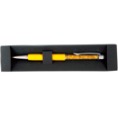 黃晶鑽觸控筆抽屜盒-原子筆